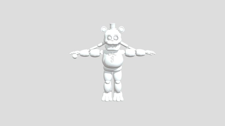 Fredbear mmd 3D Model