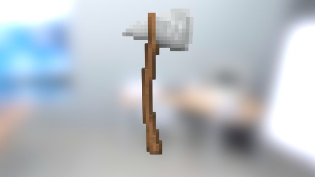 Iron Axe 3D Model