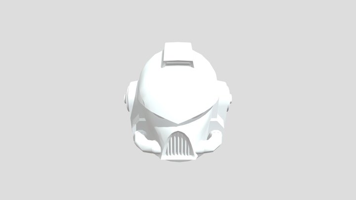 space marine helmet 3D Model