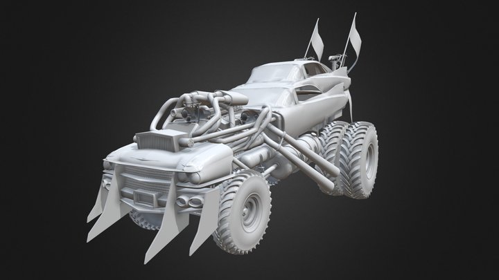 Gigahorse 3D Model