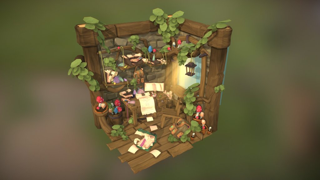DAE Crib - "Enchanted Nook"