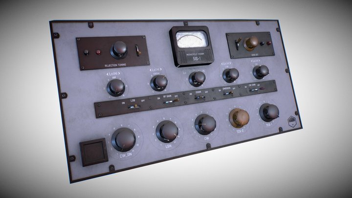 Small Electricity Stabilizer Unity3d & UE Ready 3D Model