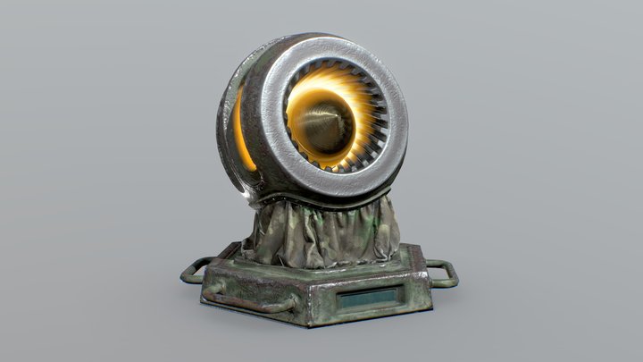 Shader Ball 3D Model