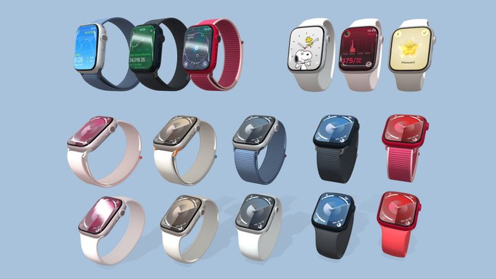 Apple Watch Series 9 all colors