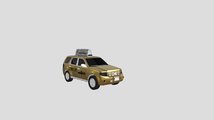 Taxi Car – Modelo 3D gratuito STL
