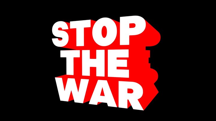 STOP THE WAR 3D Model