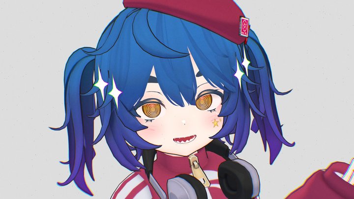 3Dキャラクター「スフィ」 3D Model