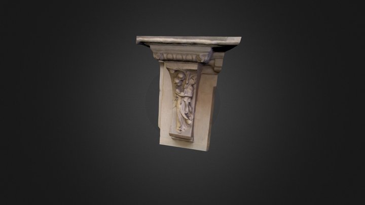Statue - Casa Garriga Nogués 3D Model