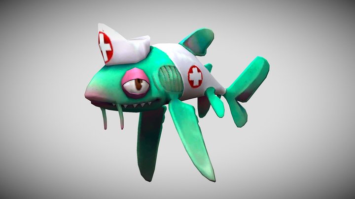 HSW Florence Sharkingale (NO SYRINGE) – Modello 3D gratuito STL