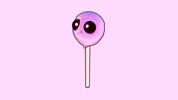 Lolly Poppy 3D Model