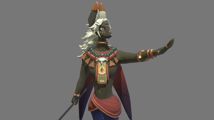 Finzahru - Zelda BotW Original Character 3D Model