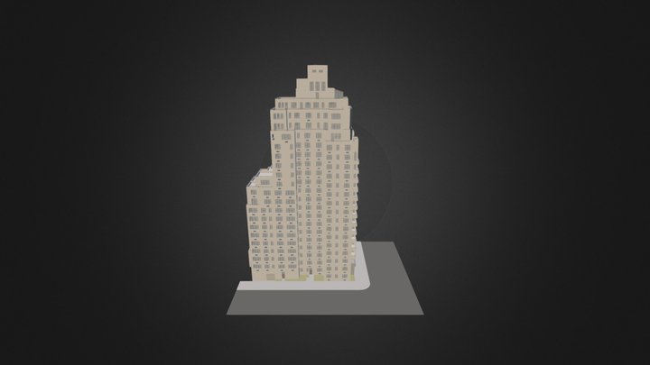 New York City building - 605 Park Avenue 3D Model