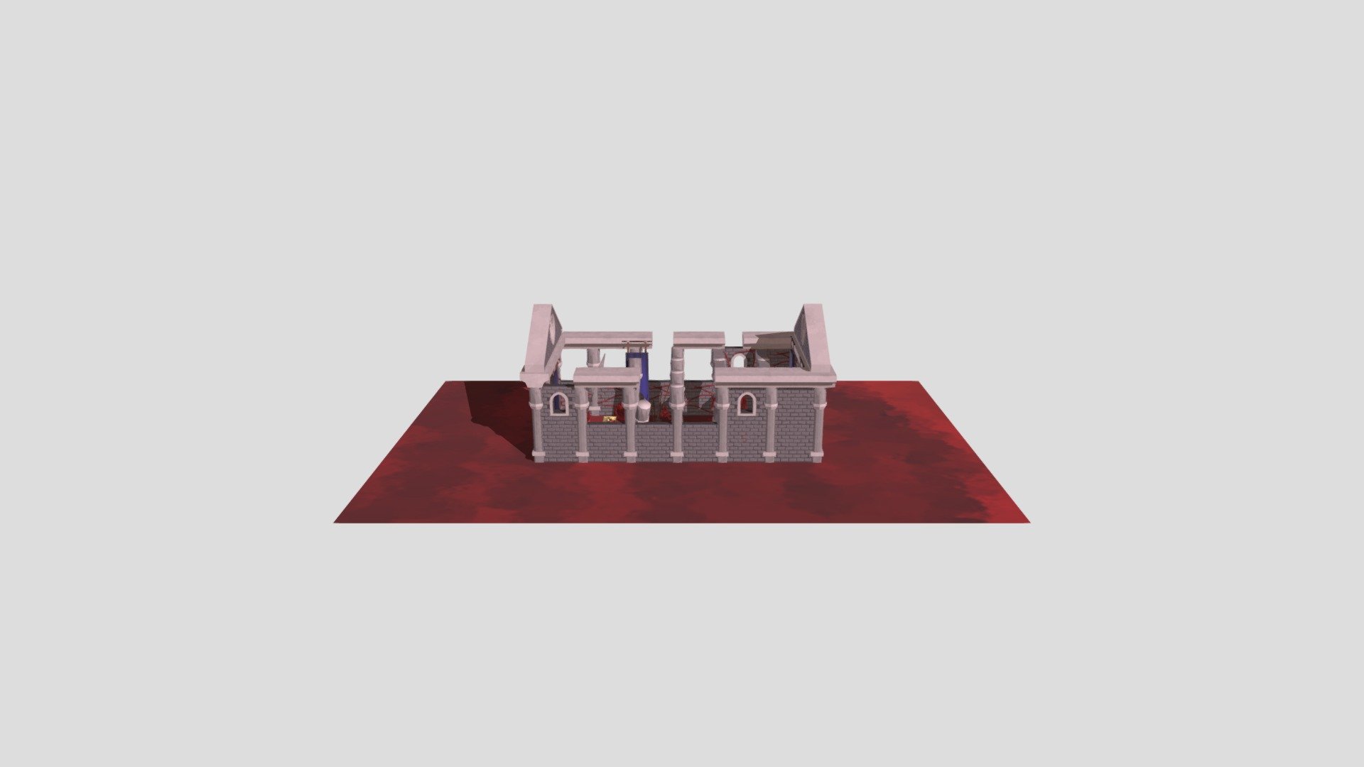 Level Design: Flesh Pits Swamp - 3D model by Bekken [7c90f20] - Sketchfab