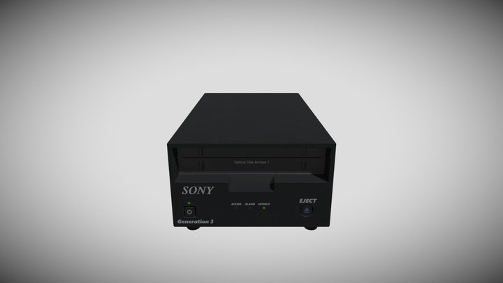 Sony Optical Archive 3D Model