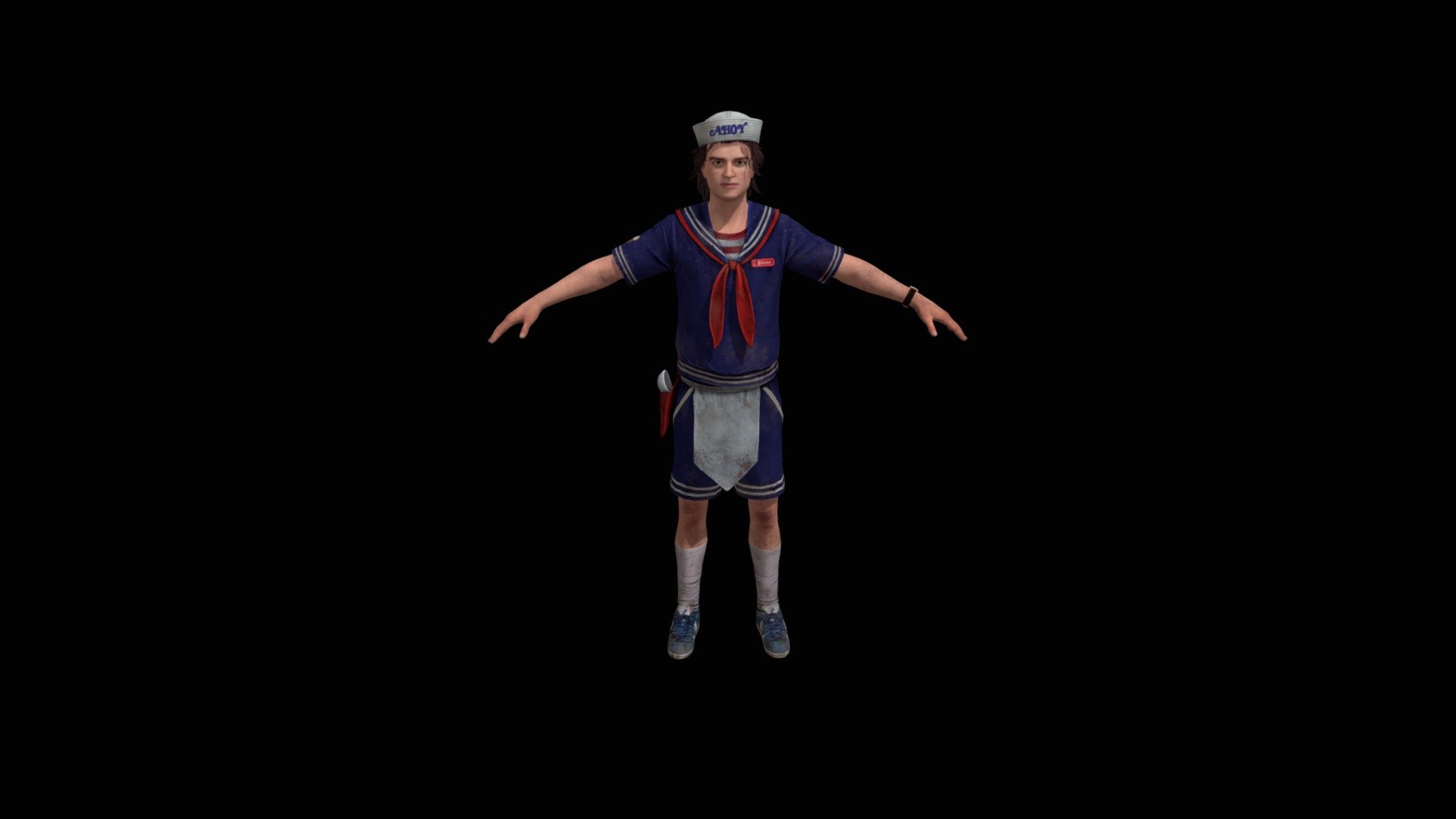 [DBD ST] Steve Harrington - Scoops Ahoy - Download Free 3D model by ...