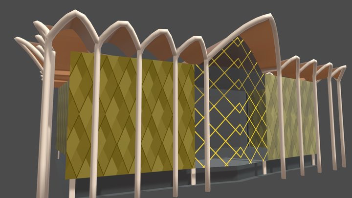 Borneo Cultures Museum 3D Model