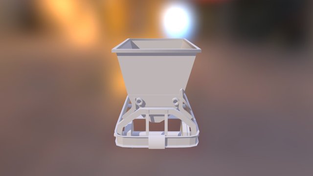 Cart 3D Model