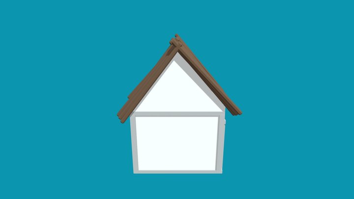 Cottage House 3D Model