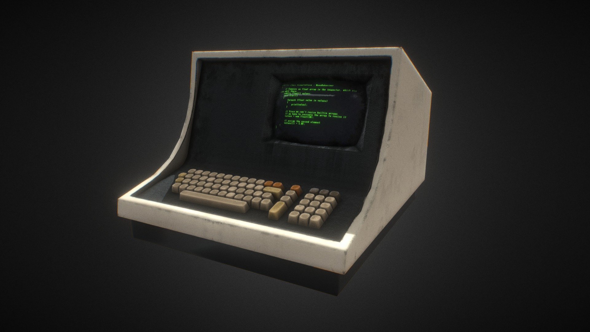 Terminal - 3D model by David Phoenix (@daphoeno) [7c93158] - Sketchfab