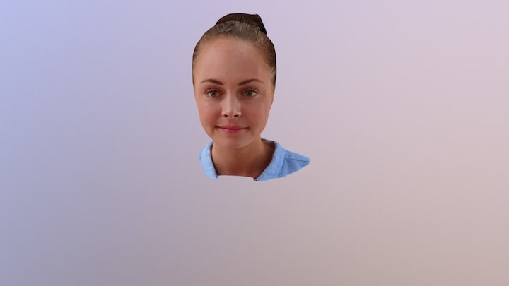 Head scan example 3D Model