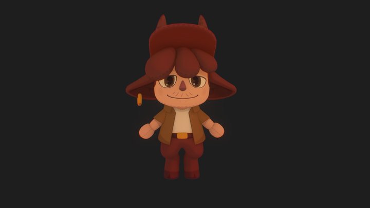 Satyr Plush 3D Model