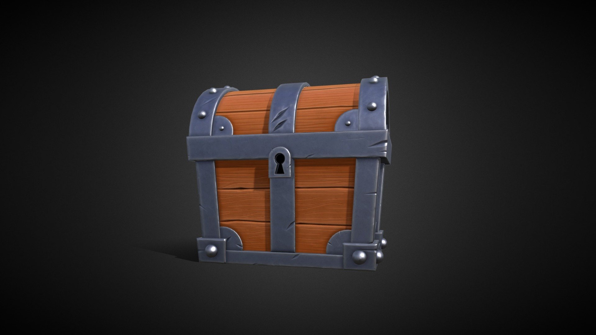 Low Poly Stylized Chest - 3D model by dbmartins [7c95786] - Sketchfab