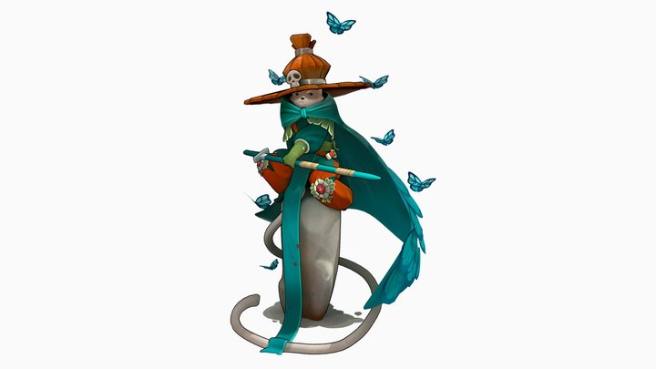 Cat The Warrior 🗡 3D Model