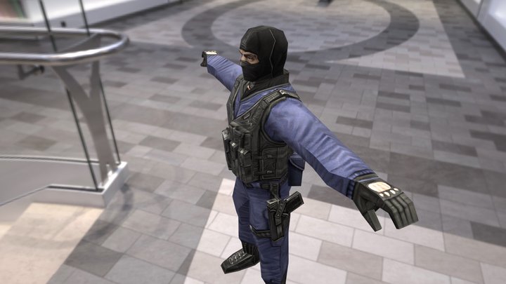 COUNTER-TERRORIST_GIGN 3D Model