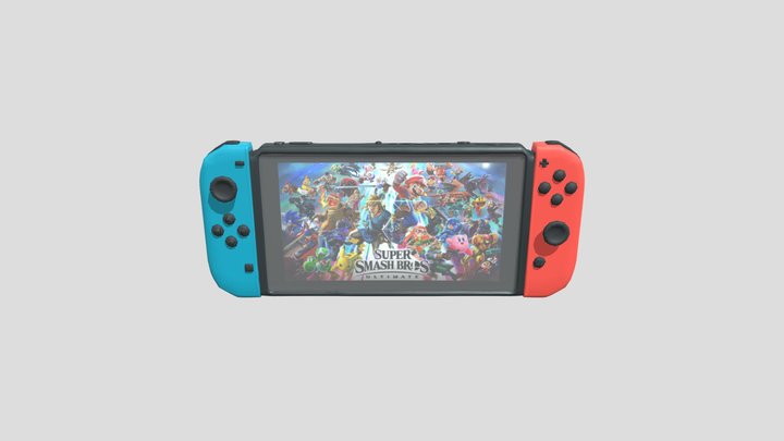 Nintendo Switch Console 3D Model