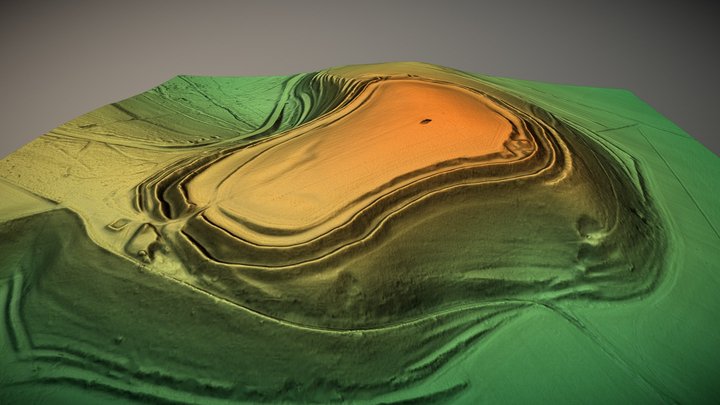 Battlesbury Camp, Wiltshire (UK) – Free 3D Model STL
