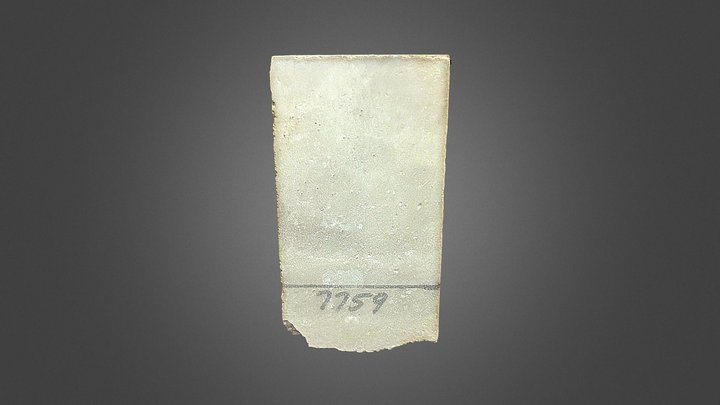 Evaporite Core Gray 1-31, Section 7759 – Modello 3D gratuito STL