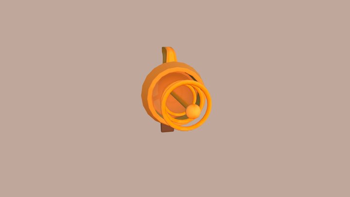Laser Gun_UV Training 3D Model