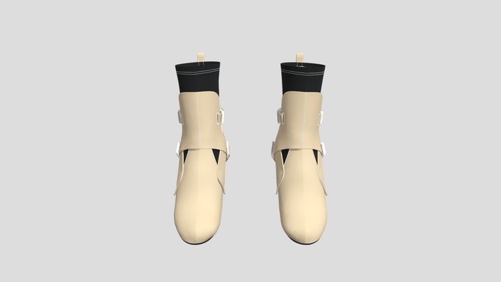 Bucke Boots 3D Model