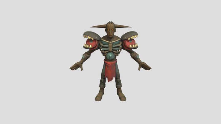 Ribeyeman 3D Model