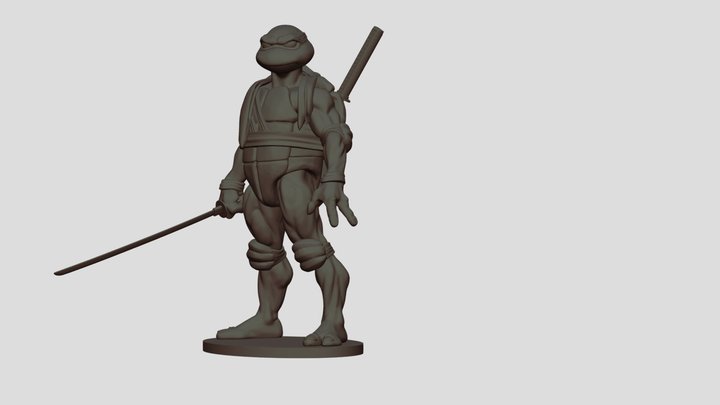 Leonardo - TMNT - teenage mutant ninja turtles 3D Model
