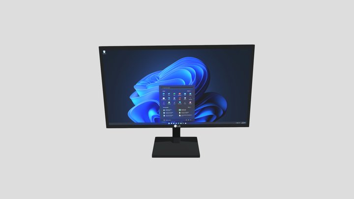 Lg_moniter 3D Model