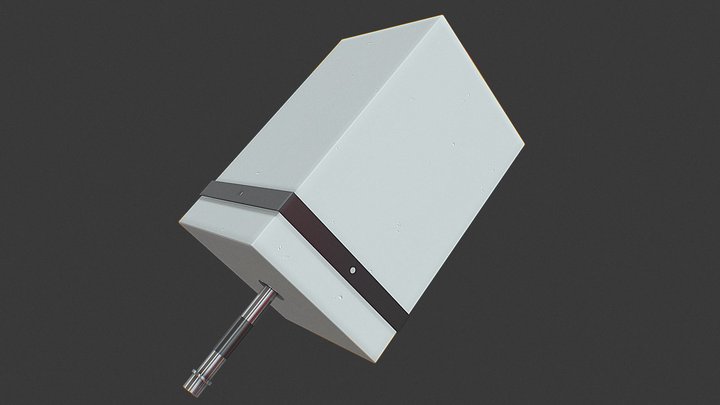 FS系列防渗型透气砖 3D Model