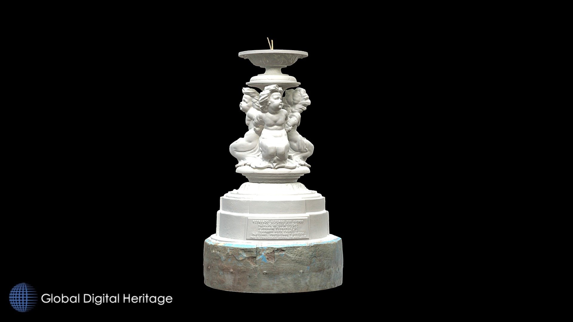 Sculptural fountain La Manola (2) — Sketchfab embed 3D viewer
