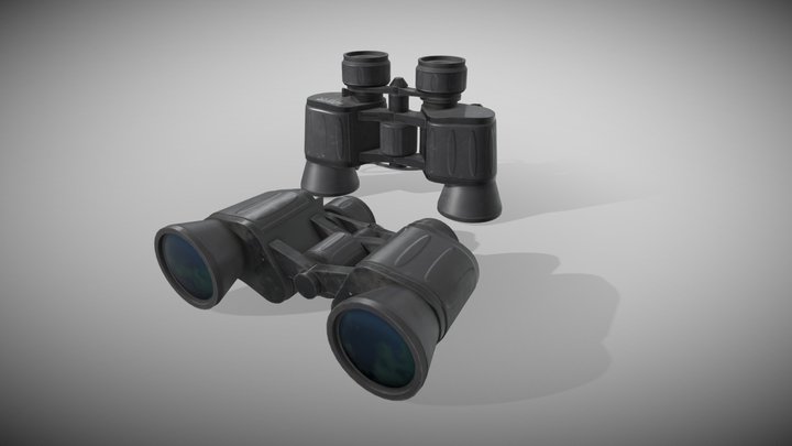 Binoculars 3D Model