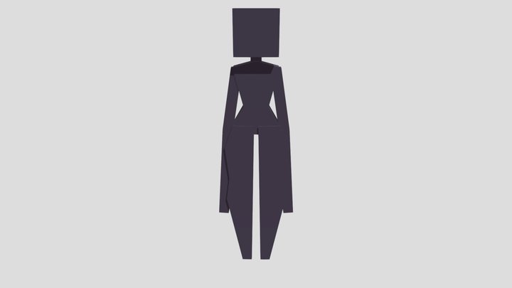EnderWoman 3D Model