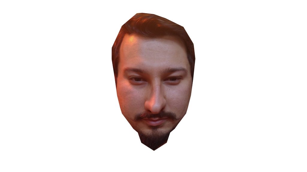 3d low poly paper face model 3D model by PaperFolded (gorkemdeki