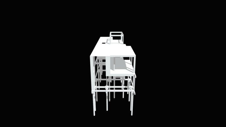 3D ESTRUTURA 3D Model