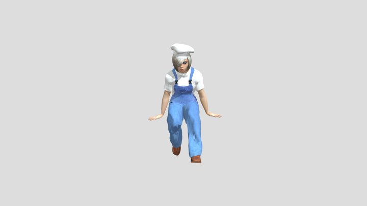 Sitting 3D Model