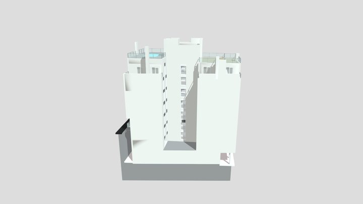 Residencial Buenos Aires en Ermua 3D Model