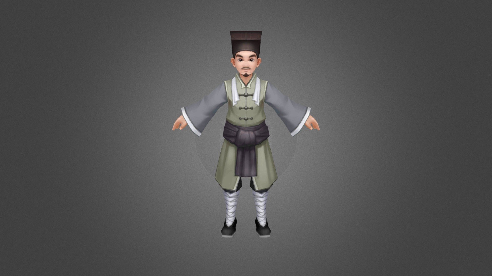 Master Chef Man Stylized 3D Character - 3D model by CG-Moon [7c9d179 ...