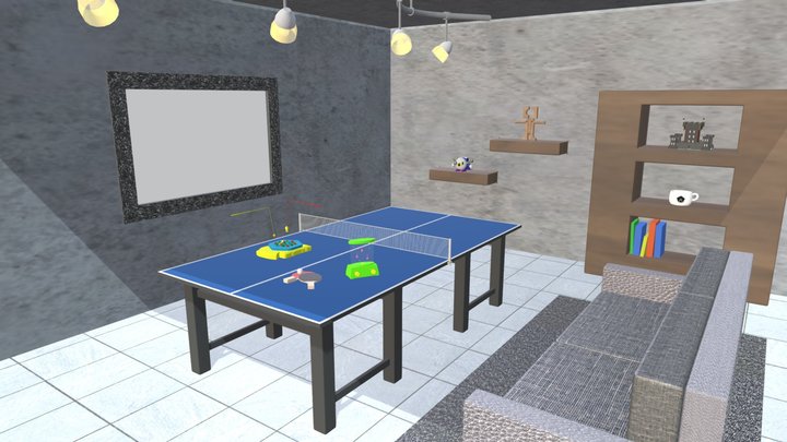 Toy Room 3D Model