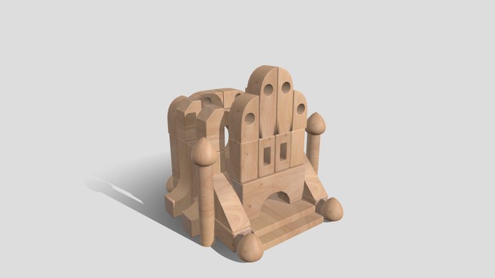sf_block_castle 3D Model