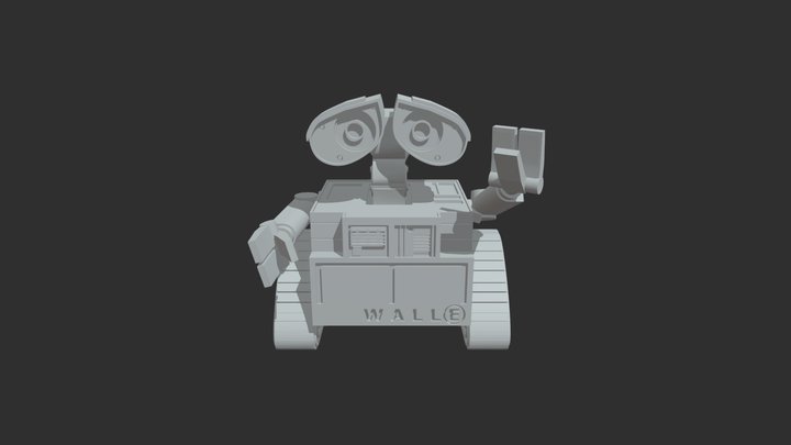 Wall-E v10 3D Model