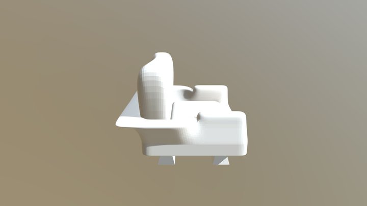 Kreslo 3D Model