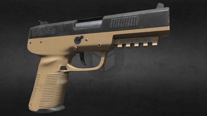 WIP FN 5.7 3D Model